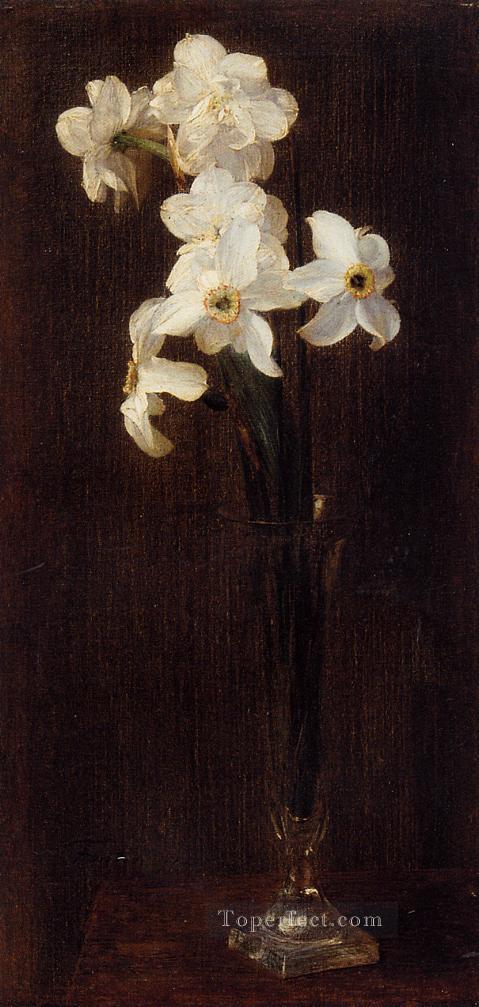 Flores9 Henri Fantin Latour Pintura al óleo